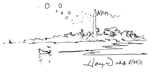 Harvey Dodd, Provincetown artist, Adios