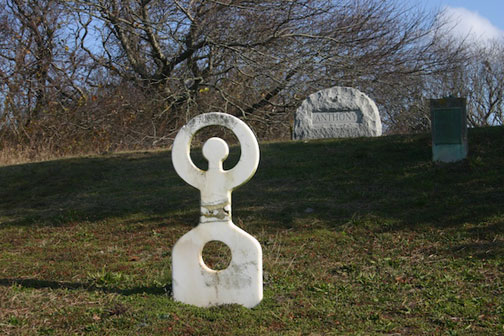 Nanno de Groot grave, Provincetown cemetery